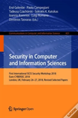 Capa do artigo Security In Computer And Information Sciences