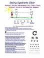 Seeing Eyecharts Clear-Natural Vision Improvement For Clear Close, Distant Vision - Preview