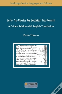 Capa do artigo Sefer Ha-Pardes By Jedaiah Ha-Penini