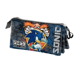 Capa do artigo Sega-Sonic Checkpoint Estojo Triplo FAN 2.0, Azul