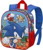Sega-Sonic Team Mochila 3D Pequena, Azul - Preview