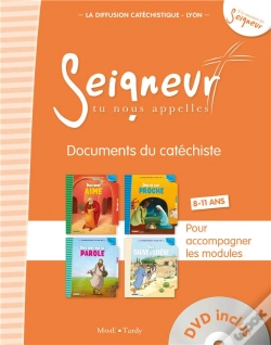 Capa do artigo Seigneur Tu Nous Apelles ; Documents Du Catéchiste ; Orange ; Modules 1 À 4 ; 8/11 Ans
