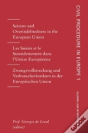 Capa do artigo Seizure And Overindebtedness In The European Union