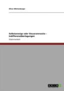 Selbstanzeige Oder Steueramnestie Aã¢Â€Šâ¬" Indifferenzaberlegungen
