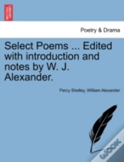 Capa do artigo Select Poems ... Edited With Introduction And Notes By W. J. Alexander.