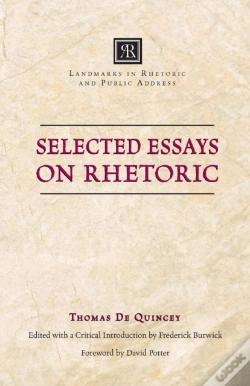 Capa do artigo Selected Essays On Rhetoric