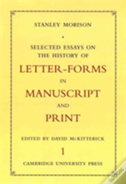 Capa do artigo Selected Essays On The History Of Letter-Forms In Manuscript And Print 2 Volume Set