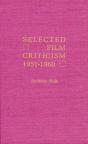 Selected Film Criticism - Preview