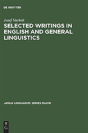 Selected Writings In English And General Linguistics - Preview