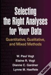 Capa do artigo Selecting The Right Analyses For Your Data