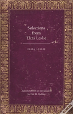 Capa do artigo Selections From Eliza Leslie