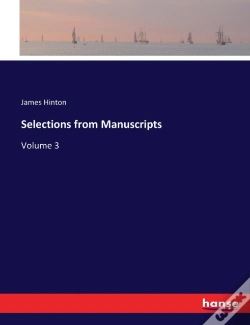 Capa do artigo Selections From Manuscripts