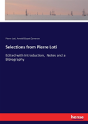 Selections From Pierre Loti - Preview