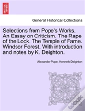 Capa do artigo Selections From Pope