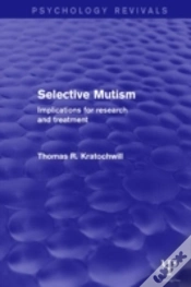 Capa do artigo Selective Mutism (Psychology Revivals)