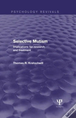 Capa do artigo Selective Mutism (Psychology Revivals)