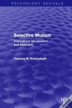 Capa do artigo Selective Mutism (Psychology Revivals)