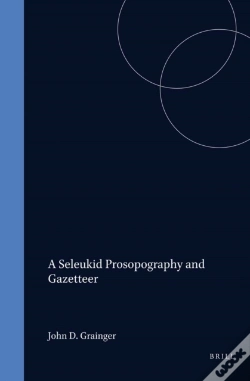 Capa do artigo Seleukid Prosopography And Gazetteer