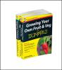 Self-Sufficiency For Dummies Collection - Growing Your Own Fruit & Veg For Dummies/Keeping Chickens For Dummies Uk Edition - Preview