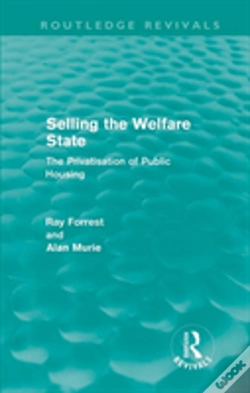 Capa do artigo Selling The Welfare State (Routledge Revivals)
