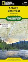 Selway-Bitteroot Wilderness Map