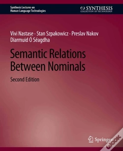 Capa do artigo Semantic Relations Between Nominals, Second Edition