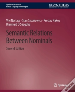 Capa do artigo Semantic Relations Between Nominals, Second Edition