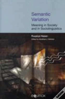 Capa do artigo Semantic Variation: Meaning In Society And In Sociolinguistics