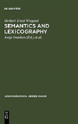 Semantics And Lexicography - Preview