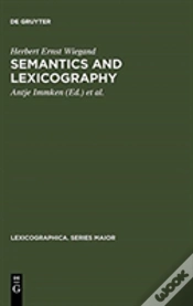 Capa do artigo Semantics And Lexicography