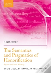 Capa do artigo Semantics And Pragmatics Of Honorification