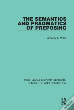 Capa do artigo Semantics And Pragmatics Of Preposing