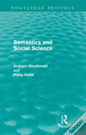 Capa do artigo Semantics And Social Science