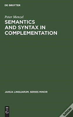 Capa do artigo Semantics And Syntax In Complementation