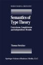 Semantics Of Type Theory - Preview