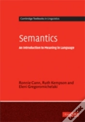 Capa do artigo Semantics