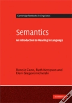 Capa do artigo Semantics