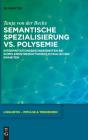 Semantische Spezialisierung Vs. Polysemi - Preview