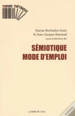 Capa do artigo Sémiotique, Mode D'Emploi