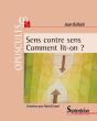 Sens Contre Sens. Comment Lit-On ? - Preview