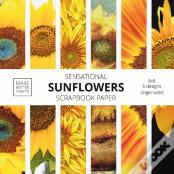 Sensational Sunflowers Scrapbook Paper