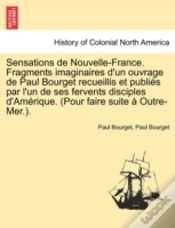 Capa do artigo Sensations De Nouvelle-France. Fragments
