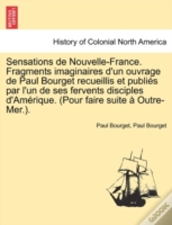 Capa do artigo Sensations De Nouvelle-France. Fragments