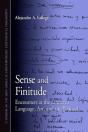 Sense And Finitude - Preview