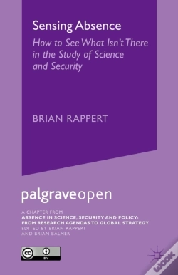 Capa do artigo Sensing Absence: How To See What Isn'T There In The Study Of Science And Security