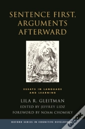Sentence First, Arguments Afterward