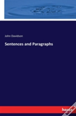 Capa do artigo Sentences And Paragraphs