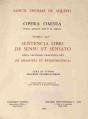 Sentencia Libri De Sensu (De Memoria) T2 - Preview