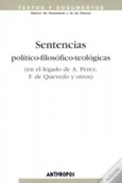 Capa do artigo Sentencias Pol¡Tico-Filosófico-Teológicas (En El Legado De ... Y Otros), I