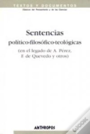 Capa do artigo Sentencias Pol¡Tico-Filosófico-Teológicas (En El Legado De ... Y Otros), I